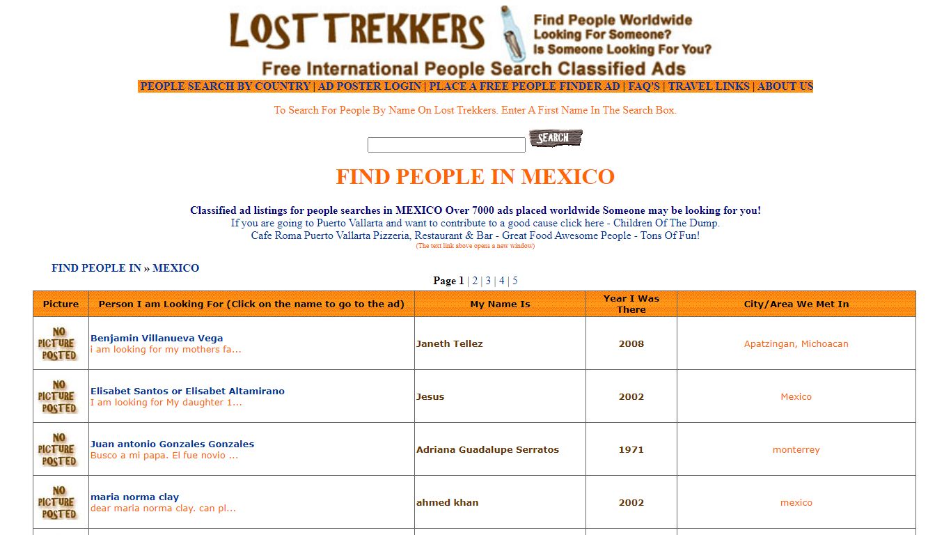 MEXICO People Search - Find a Person Worldwide people ...