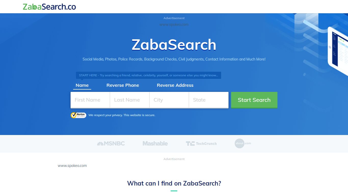 [OFFICIAL]ZabaSearch: People Search | People Finder